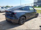 2025 Tesla Model Y Long Range Dual Motor Rear-wheel Drive Gray vin: 7SAYGDED6SA359486