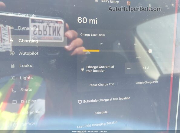 7SAYGDED6SA359486 2025 TESLA MODEL Y Gray 