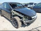 2025 Tesla Model Y Long Range Dual Motor Rear-wheel Drive Gray vin: 7SAYGDED6SA359486