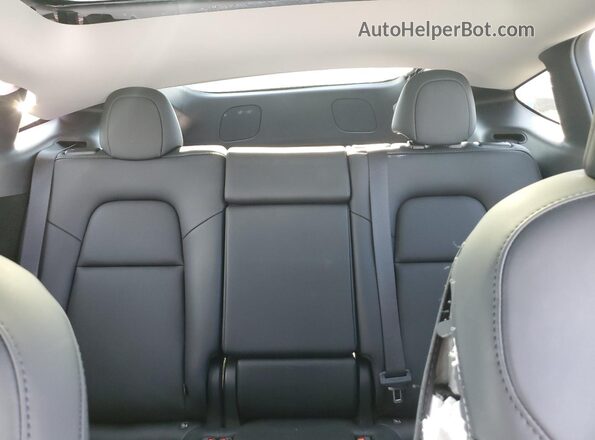 7SAYGDED7SF259884 2025 TESLA MODEL Серый Вид задних сидений