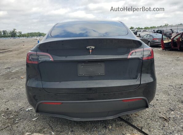 7SAYGDED9SF236493 2025 TESLA MODEL Black Вид ззаду