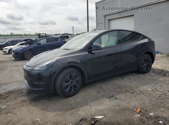 7SAYGDED9SF236493 2025 TESLA MODEL Black Передня ліва чверть