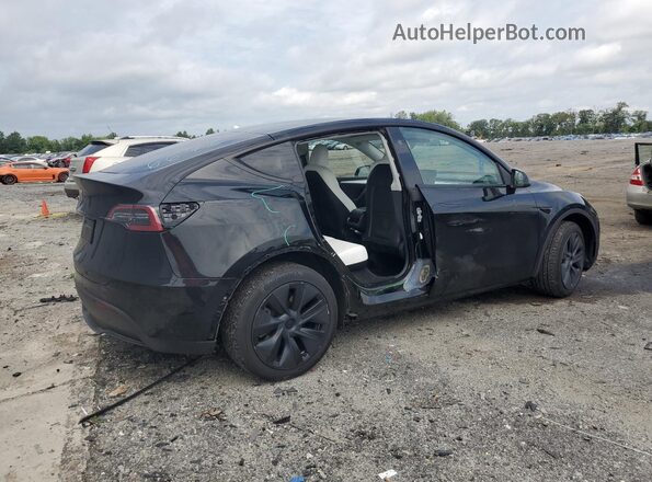 7SAYGDED9SF236493 2025 TESLA MODEL Black Задня права чверть