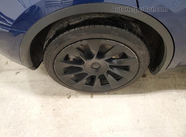 7SAYGDEE0NF481230 2022 TESLA MODEL Blue 