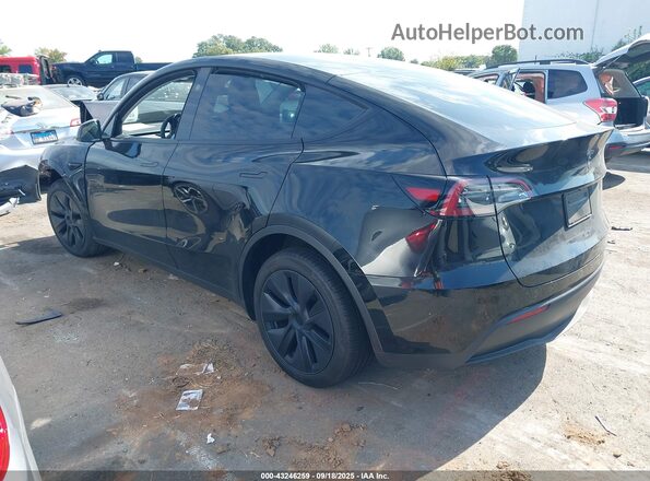 7SAYGDEE2SA356478 2025 TESLA MODEL Y Black უკანა მარცხენა