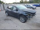 2023 Tesla Model Y Awd/long Range Dual Motor All-wheel Drive Gray vin: 7SAYGDEE3PF829217