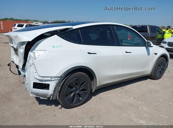 7SAYGDEE3SA343397 2025 TESLA MODEL Y White Հետևի աջ