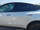2025 Tesla Model Y Long Range Dual Motor All-wheel Drive White vin: 7SAYGDEE3SA343397