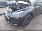 2025 Tesla Model Y Long Range Dual Motor All-wheel Drive Gray vin: 7SAYGDEE7SA346643