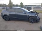 2025 Tesla Model Y Long Range Dual Motor All-wheel Drive Gray vin: 7SAYGDEE7SA346643