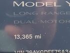 2025 Tesla Model Y Long Range Dual Motor All-wheel Drive Gray vin: 7SAYGDEE7SA346643