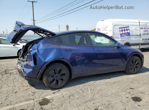 7SAYGDEE7SF276144 2025 TESLA MODEL Blue Trasero derecho