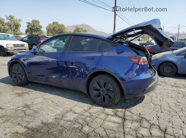 7SAYGDEE7SF276144 2025 TESLA MODEL Blue Trasero izquierdo