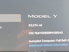 2023 Tesla Model Y Awd/long Range Dual Motor All-wheel Drive White vin: 7SAYGDEE8PA125043
