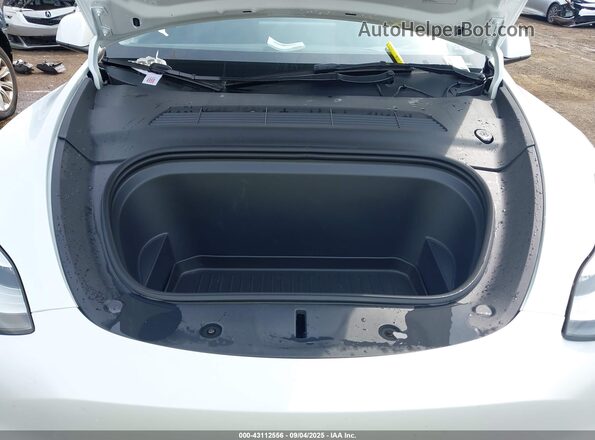 7SAYGDEE8PA125043 2023 TESLA MODEL Y White Вид ззаду