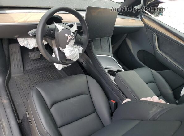 7SAYGDEEXSA367499 2025 TESLA MODEL Gray Вид панелі приладів
