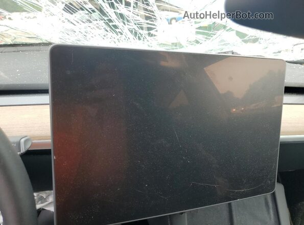 7SAYGDEEXSA367499 2025 TESLA MODEL Gray Вид щитка приладів