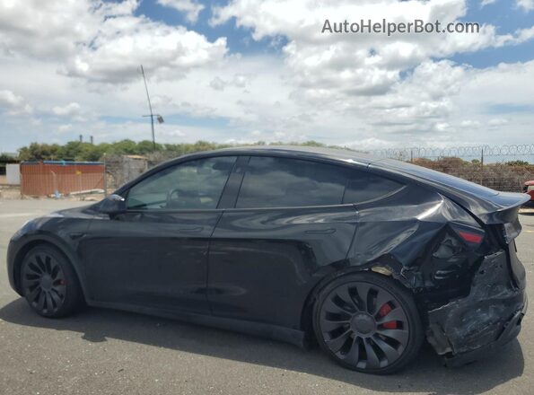 7SAYGDEF0PF958265 2023 TESLA MODEL Черный Задняя левая четверть