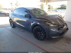 2022 Tesla Model Y Performance Dual Motor All-wheel Drive Gray vin: 7SAYGDEF1NF463697