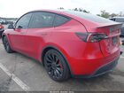 2022 Tesla Model Y Performance Dual Motor All-wheel Drive Red vin: 7SAYGDEF1NF509934