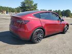 2025 Tesla Model Y Red vin: 7SAYGDEF2SA377016