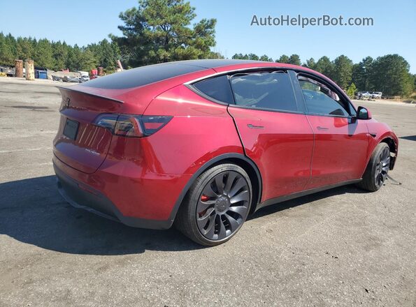 7SAYGDEF2SA377016 2025 TESLA MODEL Red Trasero derecho