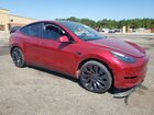 2025 Tesla Model Y Red vin: 7SAYGDEF2SA377016