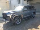2025 Toyota Sequoia Sr5 Gray vin: 7SVAAAAA1SX004010 Damage: Left Head Lamp, Broken, Replacement Required