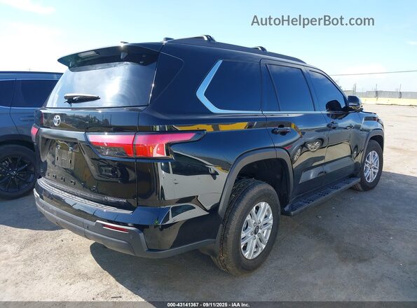 7SVAAABA0SX062429 2025 TOYOTA SEQUOIA Black უკანა მარჯვენა