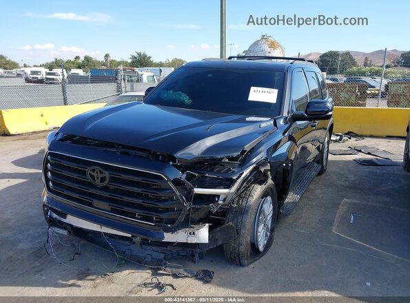 7SVAAABA0SX062429 2025 TOYOTA SEQUOIA Black წინა ხედი