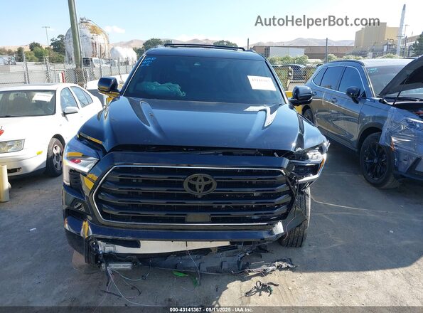 7SVAAABA0SX062429 2025 TOYOTA SEQUOIA Black უკანა სალონის ხედი