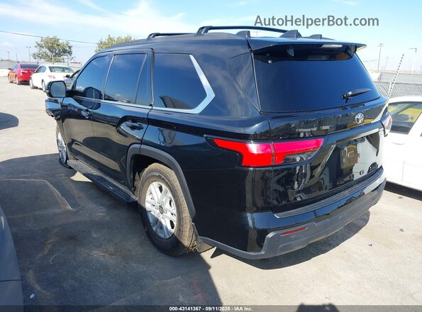 7SVAAABA0SX062429 2025 TOYOTA SEQUOIA Black უკანა მარცხენა