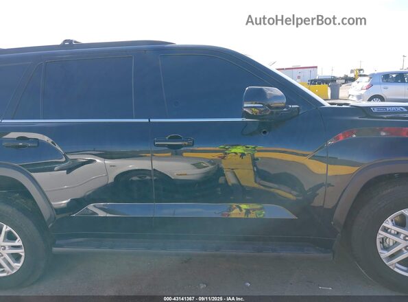 7SVAAABA0SX062429 2025 TOYOTA SEQUOIA Black სალონის 360-გრადუსიანი ხედი