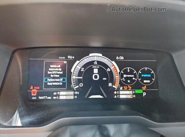 7SVAAABA1SX056784 2025 TOYOTA SEQUOIA Silver Widok zestawu wskaźników