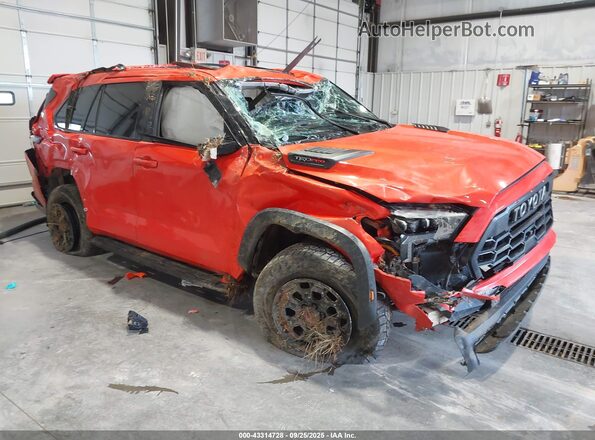 7SVAAABA9PX018405 2023 TOYOTA SEQUOIA Оранжевый Передняя правая четверть