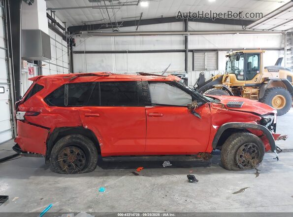 7SVAAABA9PX018405 2023 TOYOTA SEQUOIA Оранжевый Вид щитка приборов