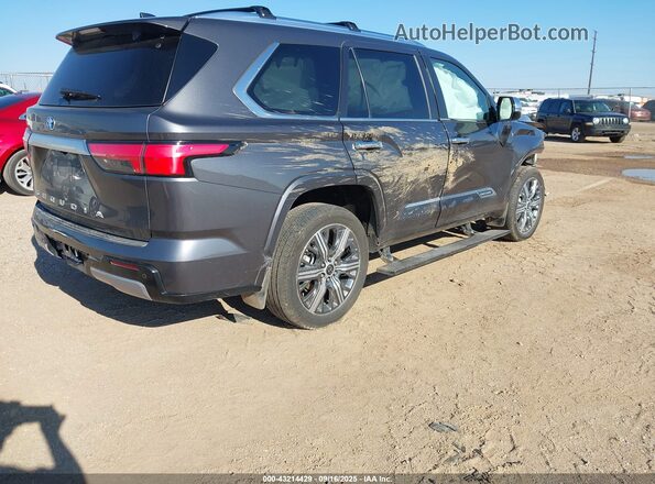 7SVAAABA9RX028693 2024 TOYOTA SEQUOIA Gray Tył prawy