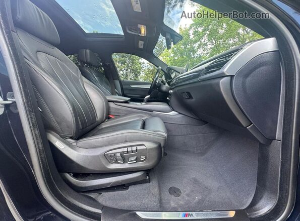 5UXKU2C50J0Z61424 2018 BMW X6 Black Rear view