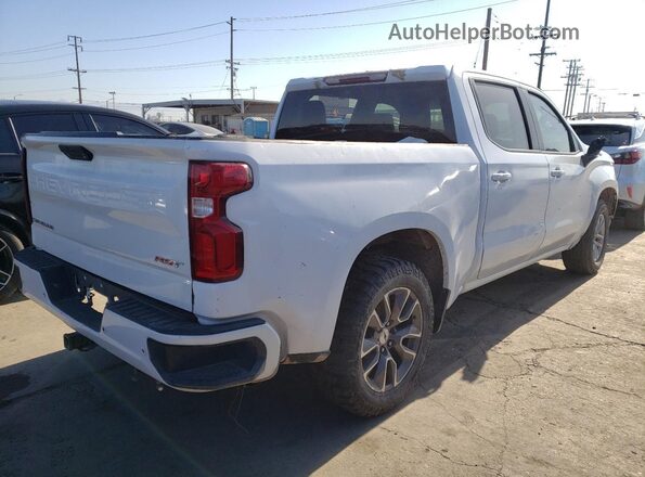 1GCPWCED7NZ125588 2022 CHEVROLET SILVERADO Белый Передняя правая четверть