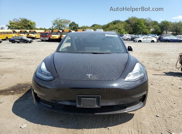 5YJ3E1EB0JF070521 2018 TESLA MODEL Black Հետևի տեսք