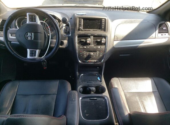 2C4RDGEG7JR146266 2018 DODGE CARAVAN Gray Instrument cluster view