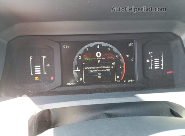 JTEVA5BR4S5016120 2025 TOYOTA 4RUNNER Красный Вид задних сидений