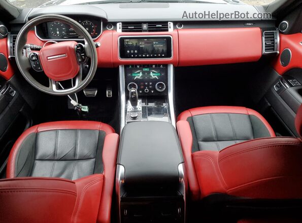 SALWS2RU9NA203341 2022 LAND ROVER RANGE Белый Вид щитка приборов