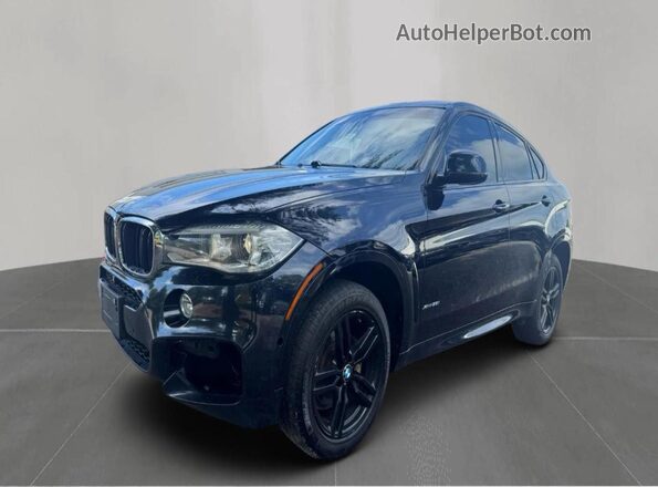 5UXKU2C50J0Z61424 2018 BMW X6 Black Rear right