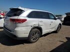 2018 Toyota Highlander Se White vin: 5TDJZRFH0JS878117