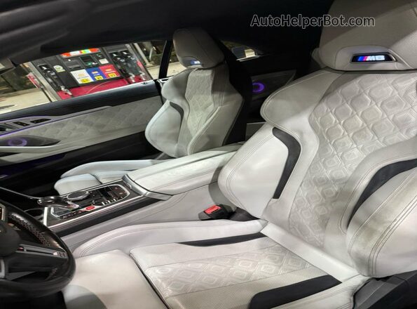 WBSDZ0C03LCD60543 2020 BMW M8 Gray Вид наклейки з VIN-кодом