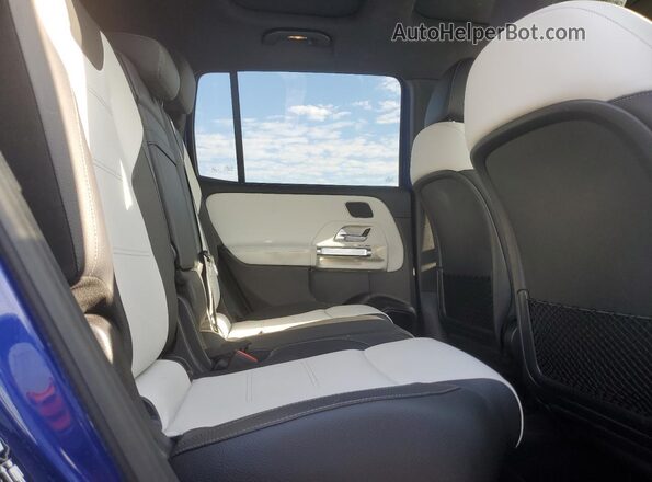 W1N4M4HB5LW024436 2020 MERCEDES-BENZ GLB-CLASS Синий Вид задней части салона