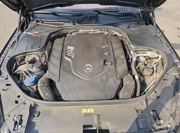 WDDUG8GB6KA437409 2019 MERCEDES-BENZ S Black Front interior view