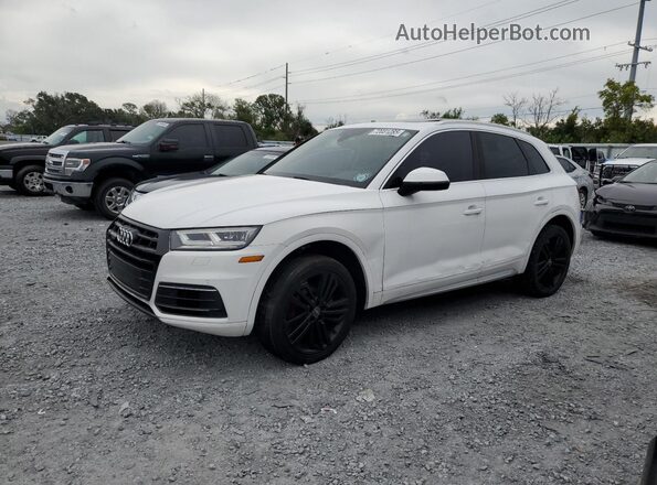 WA1BNAFY3J2203025 2018 AUDI Q5 White Задня ліва чверть
