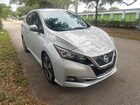 2018 Nissan Leaf S Silver vin: 1N4AZ1CP2JC314604